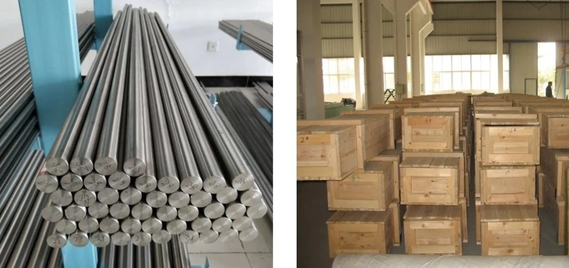 Packaging of hot rolled stainless steel bars Packaging of hot rolled stainless steel bars